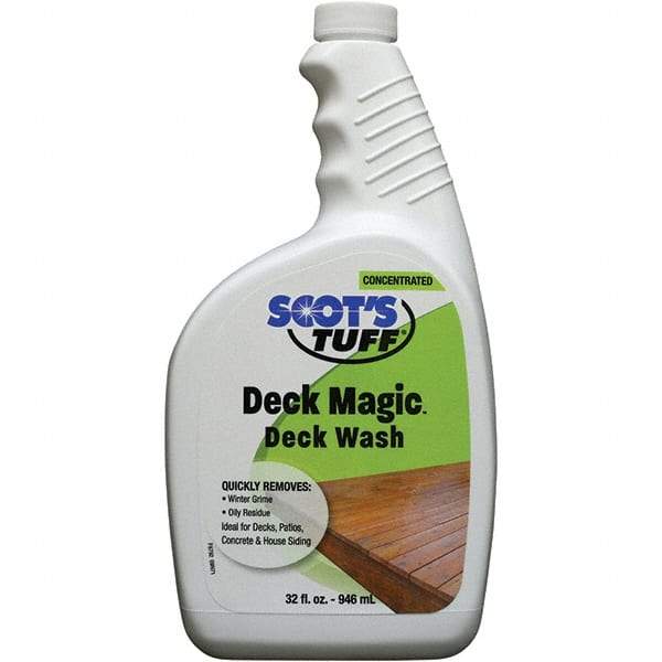 Scot's Tuff - Bottle Outdoor Cleaner - Use on Decking - Eagle Tool & Supply