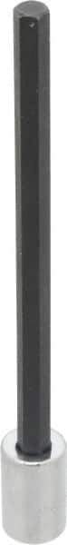 Proto - 3/8" Drive, 8mm Hex Bit Socket - 6-29/32" OAL, 5" Bit Length - Eagle Tool & Supply