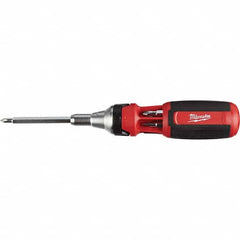 Milwaukee Tool - Screwdriver Bit Sets Type: Multi-Bit Screwdriver; Mulit-Purpose Tool Drive Size: 1/4 (Inch) - Eagle Tool & Supply