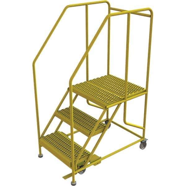TRI-ARC - Rolling & Wall Mounted Ladders & Platforms Type: Rolling Work Platform Style: Steel Work Platform - Eagle Tool & Supply