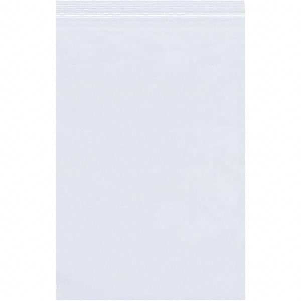 Value Collection - Pack of (500), 6 x 18" 6 mil Reclosable Poly Bags - Eagle Tool & Supply