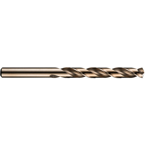 0.5 mm HSS-E Drill - 4xD - DIN 338 - Bronze Oxide - 135 Degree 4-Facet Point E-code # A777.5