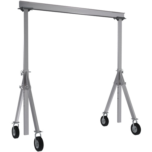 Aluminum Gantry Crane W/Pnu Caster 8 × 12 - Exact Industrial Supply