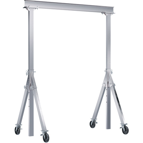 Adjustable Aluminum Gantry Crane 2K 8 × 12 TL Casters
