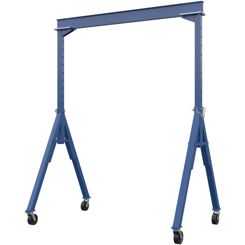 Adj Height Steel Gantry Crane 2K 10 × 12 - Exact Industrial Supply