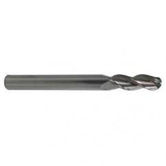 1/8 TuffCut AL 3 Fl Ctr Cut Ball Al End Mill - Eagle Tool & Supply