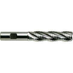 1-1/4 X 1-1/4 X 4 X 6-1/2 6Fl Long Rougher TiAlN-Extreme 8% Cobalt - Eagle Tool & Supply