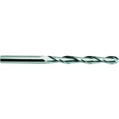 1/4 X 1/4 X 1-1/2 X 4 2Fl Ex-Long Ball CBD EM - - Eagle Tool & Supply