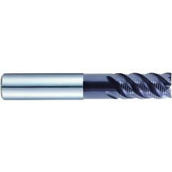 1/2 X 1/2 X 1 X 1-1/2 X 3 X .480 4Fl Long Reach H-45 Neck Rougher Jet-Power End Mill - Eagle Tool & Supply