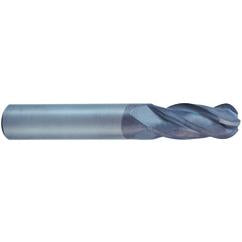 3/16 X 3/16 X 5/8 X 2 4Fl Reg SE Ball CBD Diamond Coated - Eagle Tool & Supply