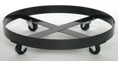 DRUM TRAY DOLLY W/ FOUR 3" CASTERS - Eagle Tool & Supply