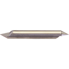 1/8″ × 3/8″ Split Length - DE-60° Pt - Carbide Engraving Blank - Eagle Tool & Supply