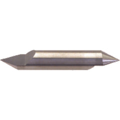 3/16″ × 7/16″ Split Length - DE-60°Pt - Carbide Engraving Blank - Eagle Tool & Supply