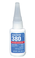 380 Black Max Toughened Instant Adhesive - 1 oz - Eagle Tool & Supply
