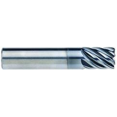 1/2" Dia. - 5/8" LOC - 2-1/2" OAL - .030 CR 7FL Carbide End Mill - AlCrNx - Eagle Tool & Supply