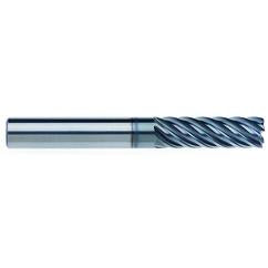 3/8" Dia. - 1-1/4" LOC - 3" OAL - .030 CR 7FL Carbide End Mill - AlCrNx - Eagle Tool & Supply