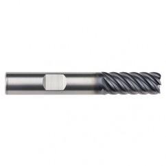 5/8" Dia. - 1-7/8 LOC - 4" OAL - .060 Radius 6 FL Carbide End Mill-AlTiN-x - Eagle Tool & Supply