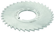6 x 3/16 x 1 - HSS - Concave Slitting - 48T - Uncoated - Eagle Tool & Supply
