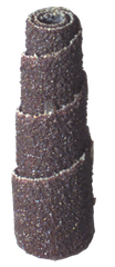 1 x 1-1/2 x 1/4'' - 240 Grit - Full Taper A/O Cartridge Roll - Eagle Tool & Supply