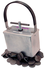 Part Retriever Magnet - 4-1/2'' x 2-3/8'' x 7-1/2'' ( L x W x H );11 lbs Holding Capacity - Eagle Tool & Supply