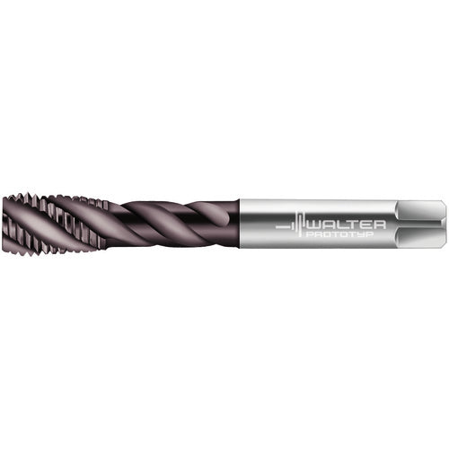 M22x1.5 6HX 4 Flute HSS THL Spiral Flute Tap - Exact Industrial Supply