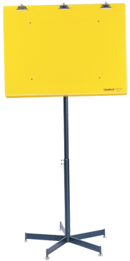 Yellow Blueprint Display Stand - Eagle Tool & Supply