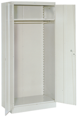 36 x 18 x 78'' (Dove Gray or Putty) - Wardrobe Cabinet - Eagle Tool & Supply