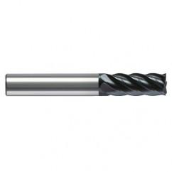 16mm Dia. - 92mm OAL - Uncoated - Solid Carbide - High Spiral End Mill - 4 FL - Eagle Tool & Supply