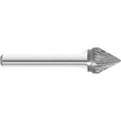 SJ-9 #2 Cut 1" ST Burr - 36 Flute - Eagle Tool & Supply