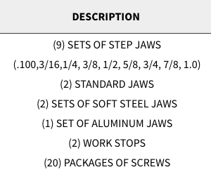 Snap Jaws - Advanced 4" Set - Part # 4PKG-100 - Eagle Tool & Supply