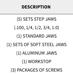 Snap Jaws - Basic 4" Set - Part # 4PKG-001 - Eagle Tool & Supply