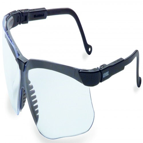 Genesis Black Frame - Clear HydroShieldÆ Anti-Fog Lens Safety Glasses - Eagle Tool & Supply