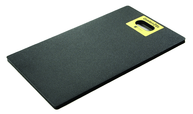 Floor Mat - 17" x 30"; 7/8" Thick; Black Comfort2Go Style - Eagle Tool & Supply
