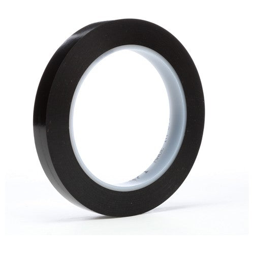 3M Vinyl Tape 471 Black 1/2″ × 36 yd 5.2 mil - Eagle Tool & Supply