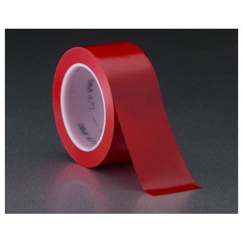 3M Vinyl Tape 471 Red 3/8″ × 36 yd 5.2 mil - Eagle Tool & Supply