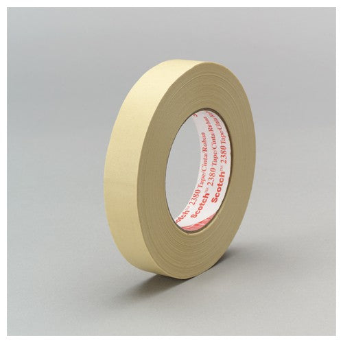 3M Performance Masking Tape 2380 Tan 12 mm × 55 m 7.2 mil plastic core - Eagle Tool & Supply