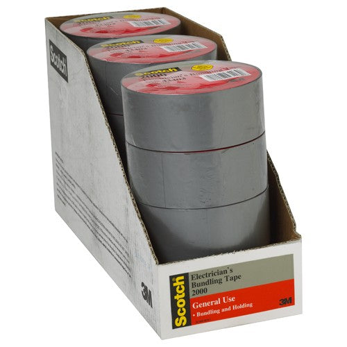 Scotch Electricians Duct Tape 2000 2″ × 50 yd - Eagle Tool & Supply