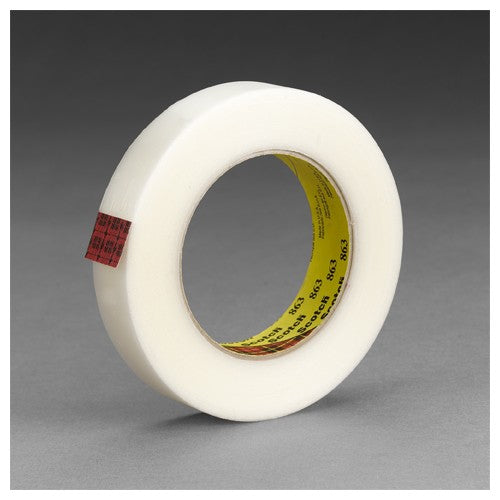 24 mm × 55 m Scotch Reinforced Strapping Tp Clear Alt Mfg # 88246 - Eagle Tool & Supply