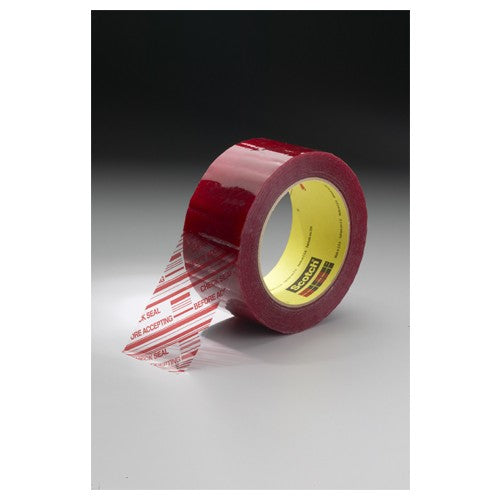 Scotch Security Message Box Sealing Tape 3779 Clear 48 mm × 100 m - Eagle Tool & Supply