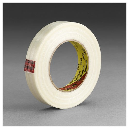 Scotch Strapping Tape 8896 Ivory 12 mm × 110 m - Eagle Tool & Supply