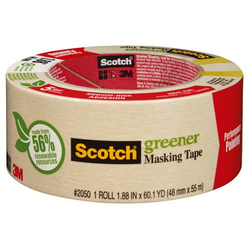 Scotch General Purpose Masking Tape 2050-48MP 1.88″ × 60.1 yd (48mm × 55m) - Eagle Tool & Supply