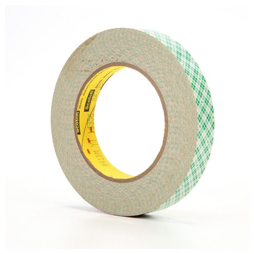 3M Double Coated Paper Tape 410M Natural 3/4″ × 36 yd 5 mil - Eagle Tool & Supply