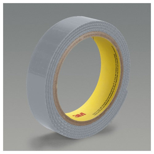 3M Flame Resistant Loop Fastener SJ3418FR Silver 1″ × 50 yd - Eagle Tool & Supply