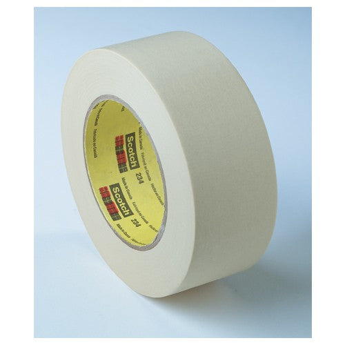 3M General Purpose Masking Tape 234 Tan 12 mm × 55 m 5.9 mil - Eagle Tool & Supply