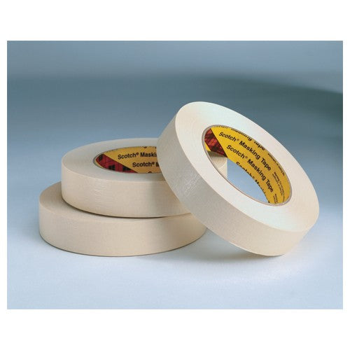 3M Paint Masking Tape 231/231A Tan 6 mm × 55 m 7.6 mil - Eagle Tool & Supply
