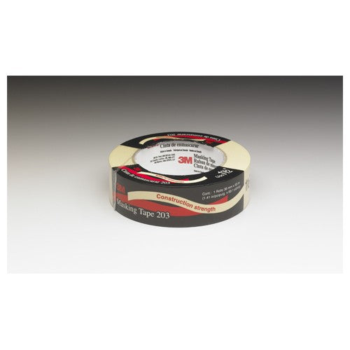3M General Purpose Masking Tape 203 Beige 36 mm × 55 m 4.7 mil - Eagle Tool & Supply