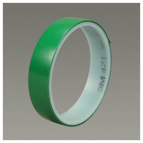 3M Vinyl Tape 471 Green 1/4″ × 36 yd 5.2 mil - Eagle Tool & Supply