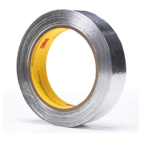 3M Aluminum Foil Tape 4380 Silver 1″ × 55 yd 3.25 Mil - Eagle Tool & Supply