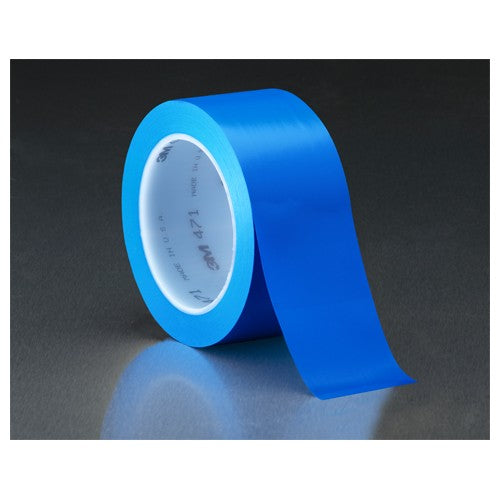 3M Vinyl Tape 471 Blue 3/8″ × 36 yd 5.2 mil - Eagle Tool & Supply
