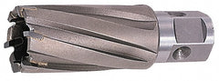 Annular Cutter: 1-1/4" Dia, 3" Depth of Cut, Carbide Tipped